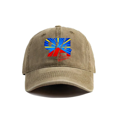 974 Reunion Island Baseball Cap Distressed Hats Cap Men Retro Outdoor Summer
