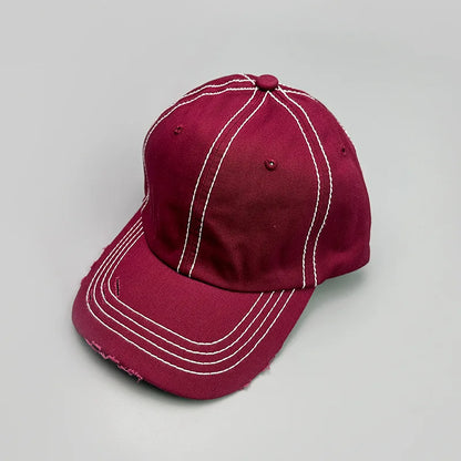 Men And Women Solid Color Soft Cotton Sport Sun Hat