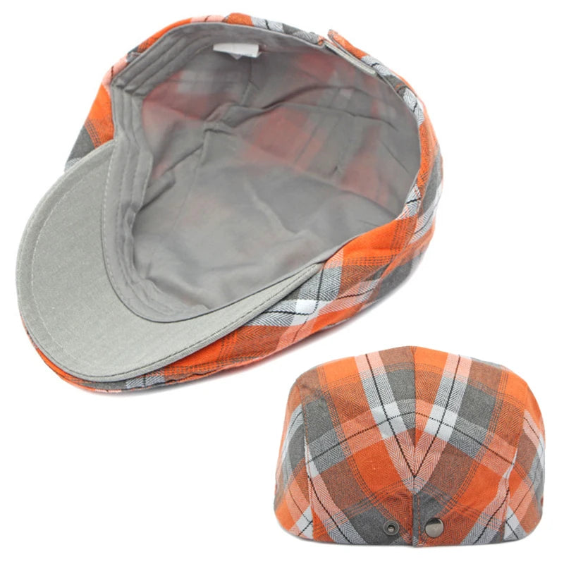 Women Spring Summer Flat Peaked Hat
