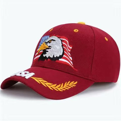 Unisex USA Eagle Embroidery Baseball Caps Spring And Autumn Outdoor
