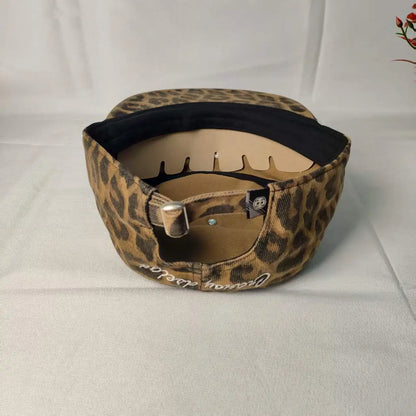Autumn Unisex Old Money Flat Top Baseball Cap Retro