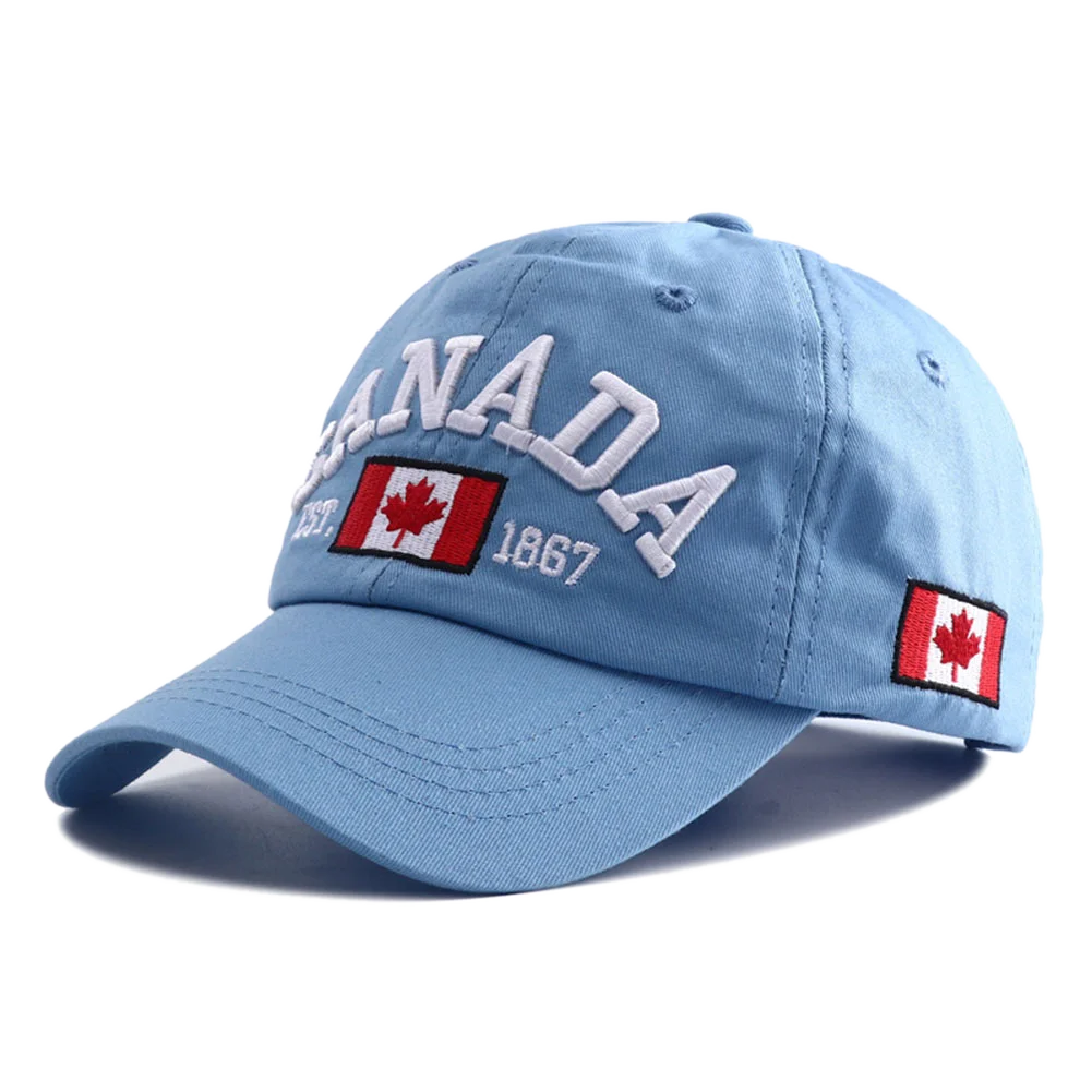 Canada Flag Embroidery Baseball Cap