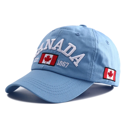Canada Flag Embroidery Baseball Cap