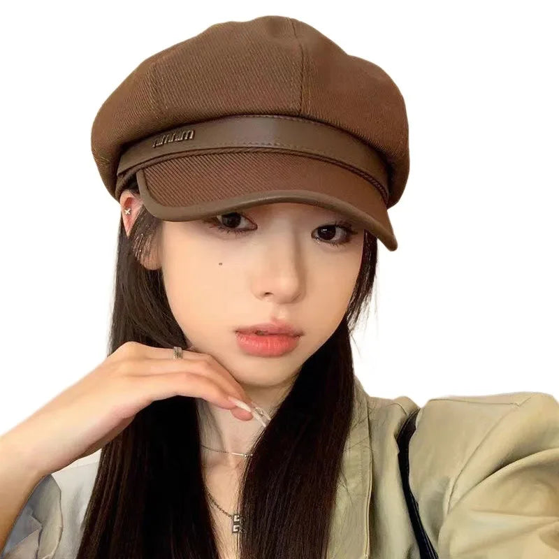Retro Maillard Style Korean Version Versatile Hat Winter New Style