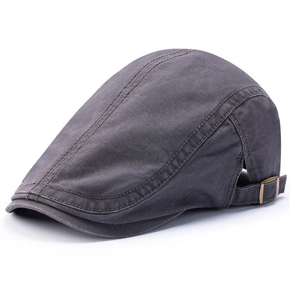 100% Cotton Oversize Ivy Cap Dad Large Flat Gatsby Hat