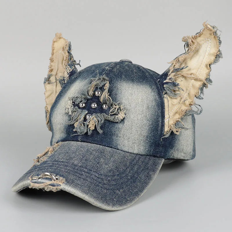 Doberman Ears Baseball Cap Women Men Hat