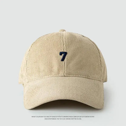 Winter 60-65cm Large Size Corduroy Baseball Cap For Men Women