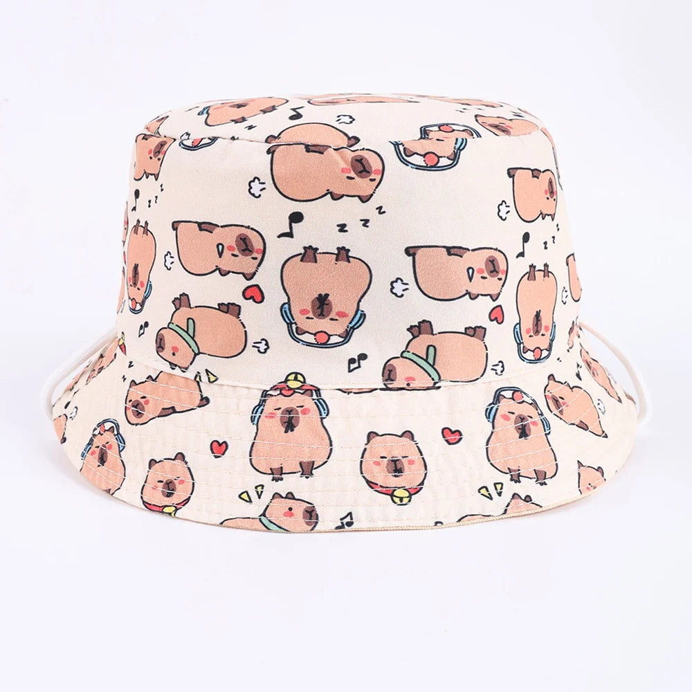 Summer Double Sided Children Bucket Hats