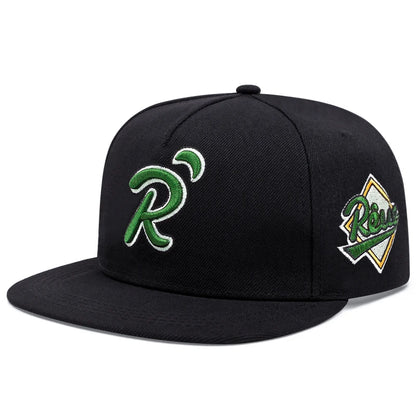 Creative and Personalized R-letter Embroidered Men's Street