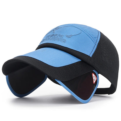 Summer Outdoor Fishing Sunscreen Baseball Cap Men's