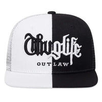 White And Black Mesh