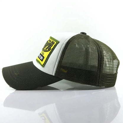 Streetwear Letter Embroidery Mesh Dad Baseball Cap Fashion Snapback