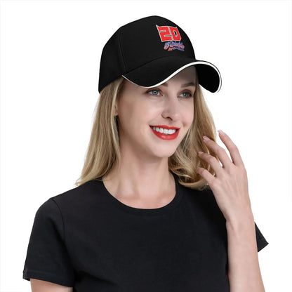 Fabio Quartararo 20 Baseball Cap Sports Visor Hats Dad Caps Retro Sports Baseball Cap