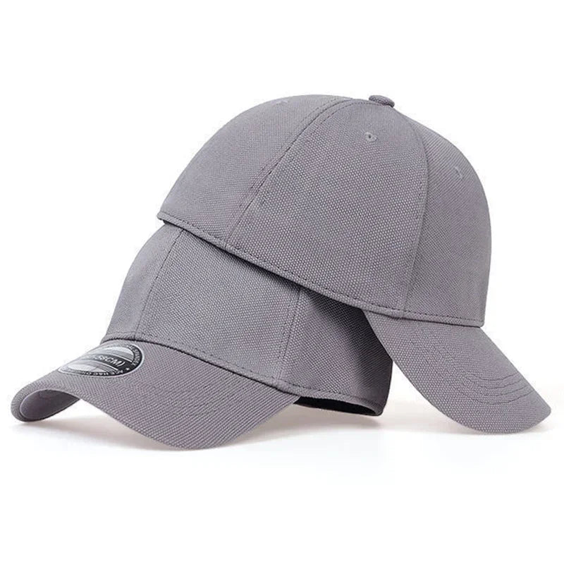 High Quality Baseball Cap Fitted Closed Full Cap Outdoor Breathable Sports Sun Trucker Hat Gorras Hombre