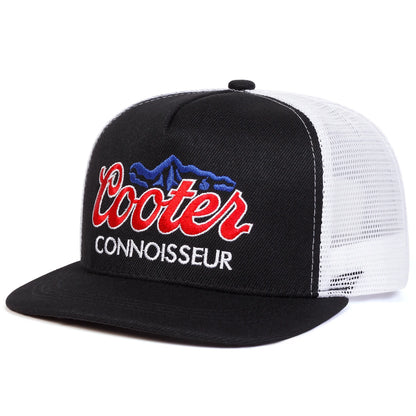 Unisex Cooter Letter Embroidery Hip-hop Net Hats Spring Summer