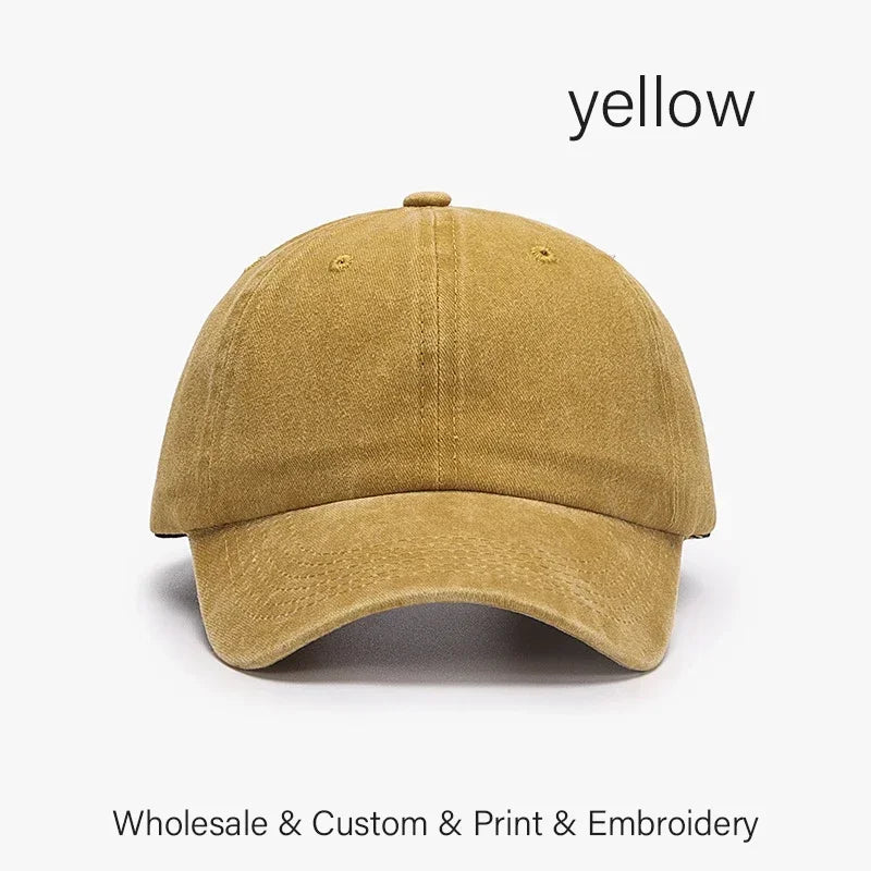 Men And Women DIY Design Letter Embroidery Hat