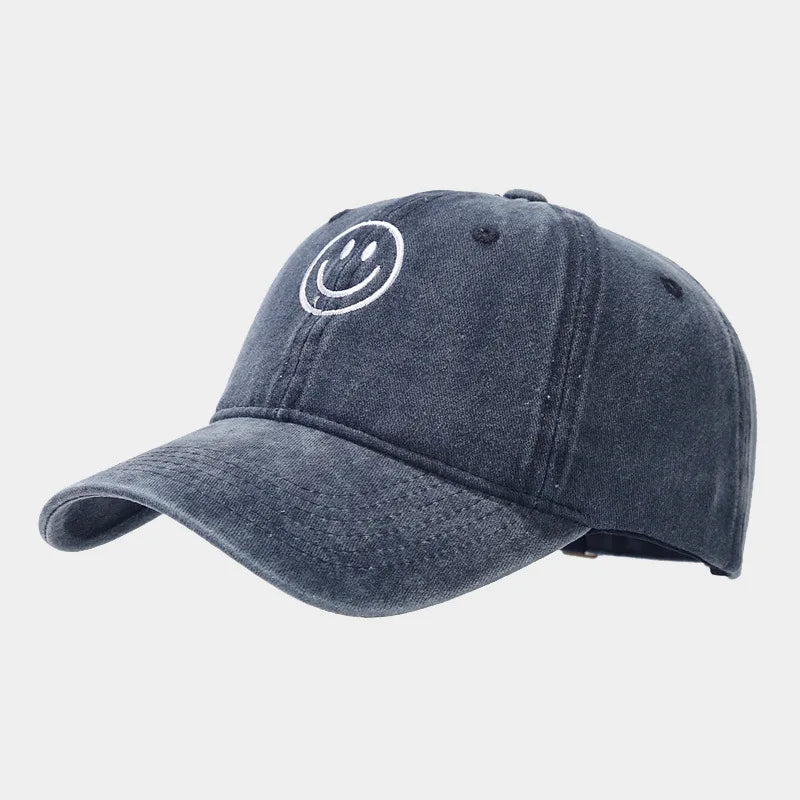 Washed Cotton Baseball Caps Women Men