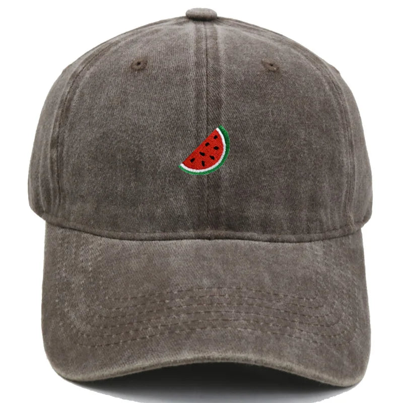 Printed Watermelon Baseball Cap Men's Women's