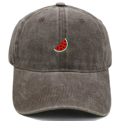 Printed Watermelon Baseball Cap Men's Women's