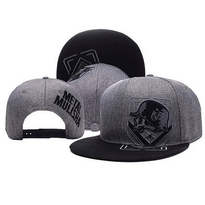 Unisex Helmeted Man Embroidery Hip-Hop Hats