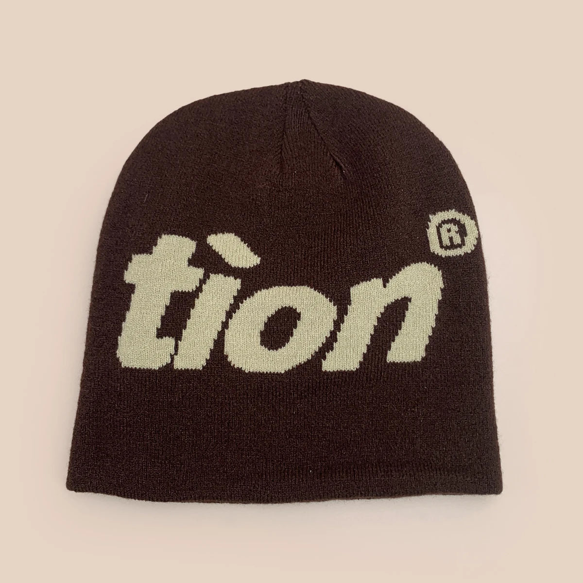 Niche Simple Jacquard Tion Letters Knitted Hats
