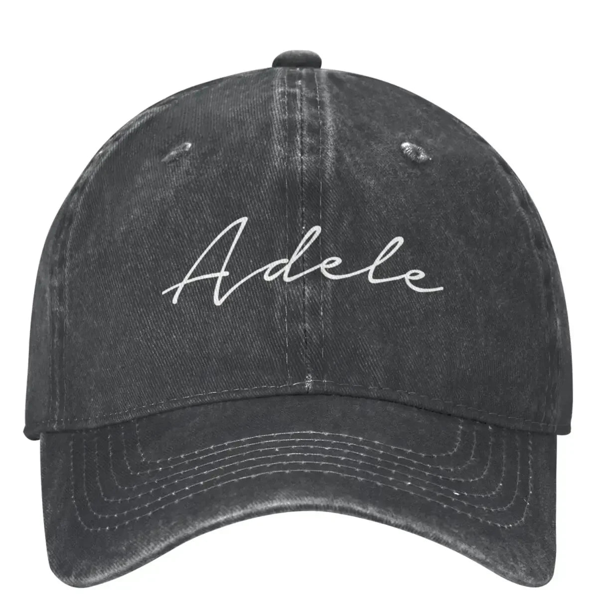 Adele Baseball Caps Outfit Casual Distressed Denim Washed Snapback Dad Hat