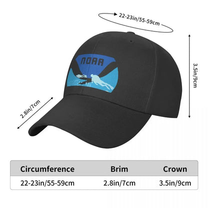 NOAA Baseball Cap Sun Cap Hip Hop Sun Hats For Women Men's