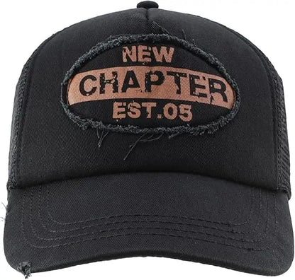 Men's Women Vintage Fashion Adjustable Mesh Trucker Hat