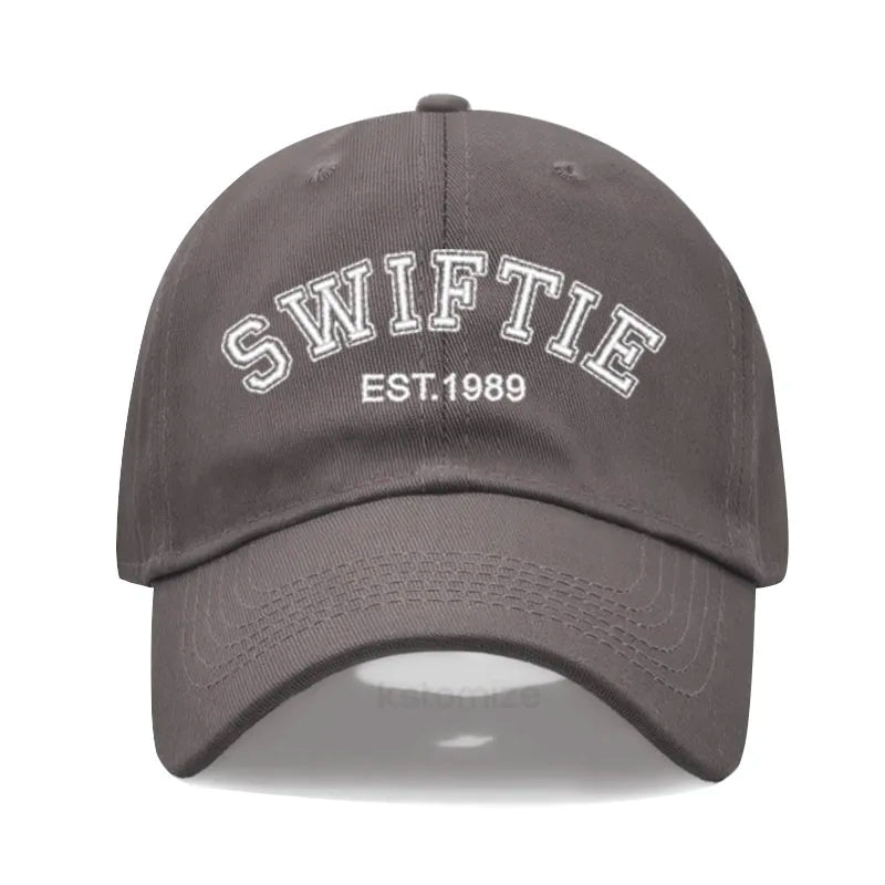 1989 Embroidery Baseball Cap for Men Women Unisex Washed Cotton