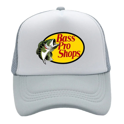 Fashion Fish Trucker Caps Men Funny Fishing Printing Hat Baseball Cap