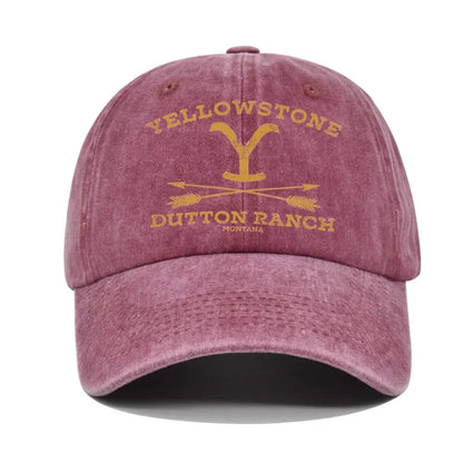 YellowStone Dutton Ranch Baseball Cap Spring Autumn for Men Women