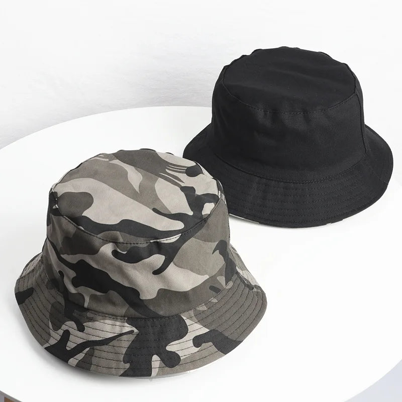 Big Head Men Large Size Sun Bucket Hat Women Fisherman