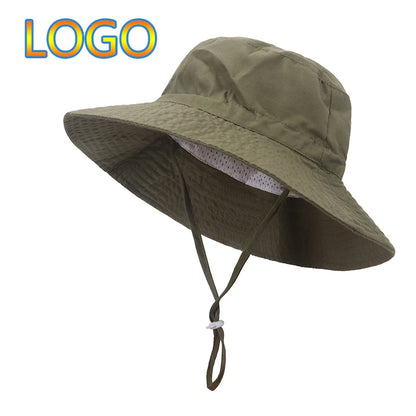 Custom Logo Uv Protection Children Bucket Hat