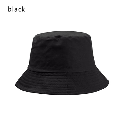 Panama Bucket Hat Candy Color/Hip Hop Maple Leaf Cotton