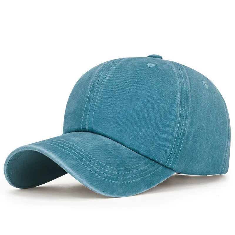 Men Women Unisex Adjustable Distressed Dads Hat