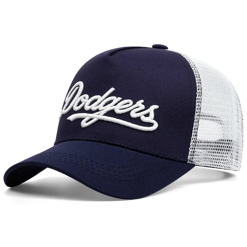 Simple Creative Letter Embroidery Breathable Baseball Caps Outdoor Adjustable Casual Hat Sunscreen Hat