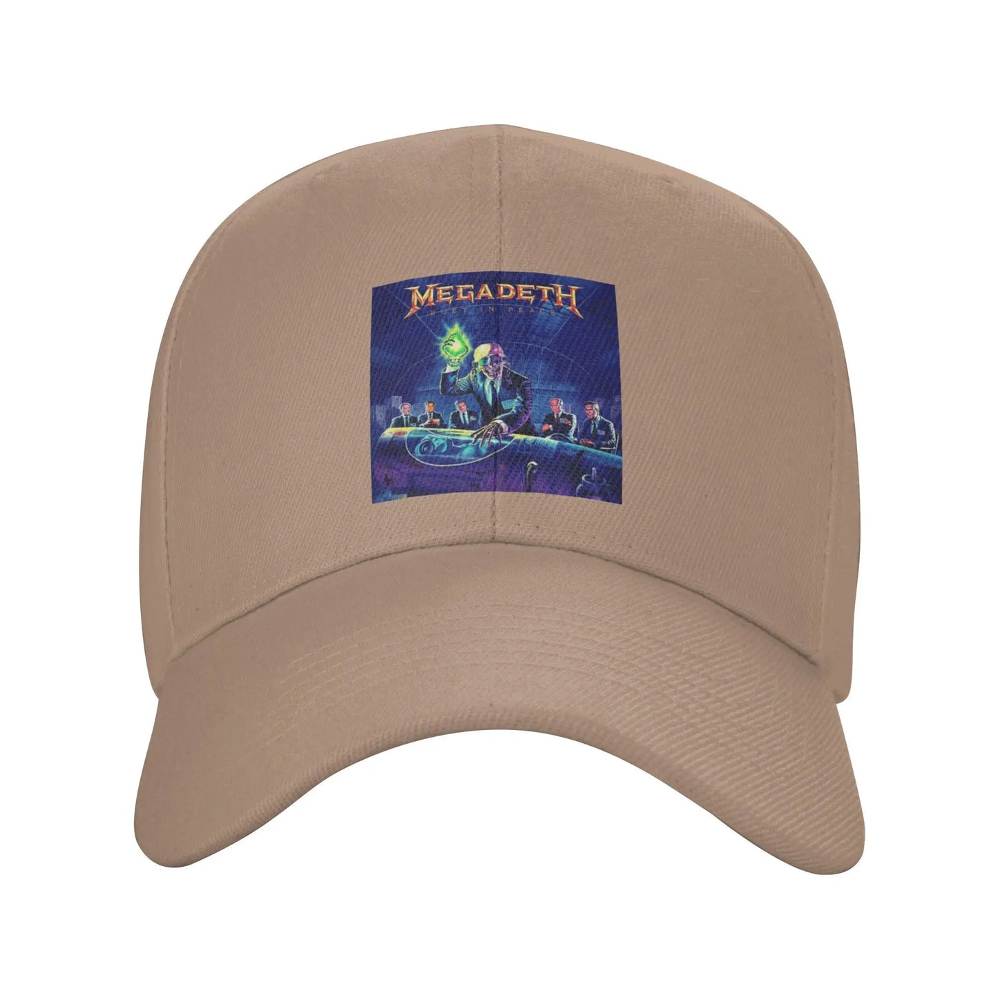 Unisex Baseball Hats Megadeth Rock Band Dave Mustaine Outdoor Streetwear Summer Sports