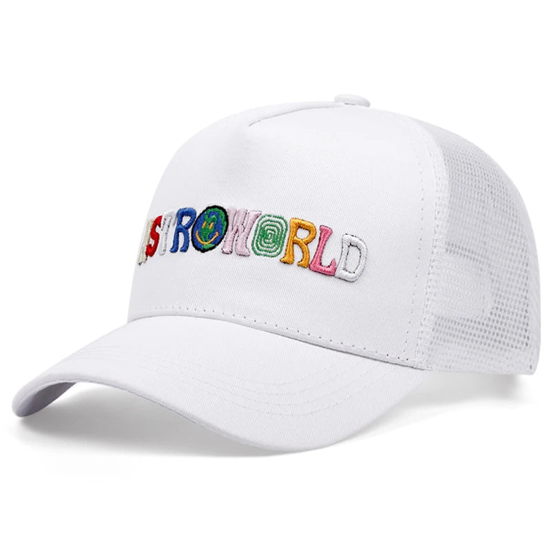 Astroworld Printing Baseball Cap High Quality Hip Hop Women Men