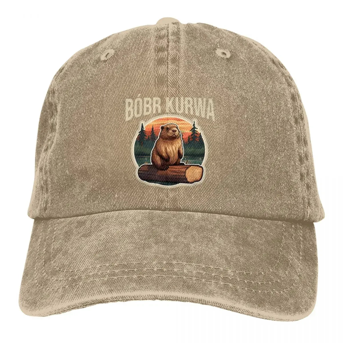 Bobr Kurwa Bober Beaver Bobr Baseball Cap