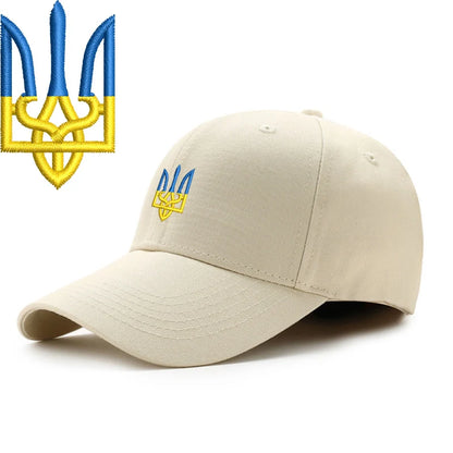 Embroidery Ukraine trident Symbol Spetsnaz Special Forces Men Women Boy Baseball Caps