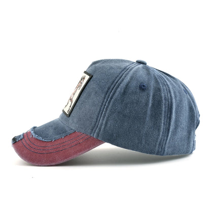 Vintage Denim Baseball Cap