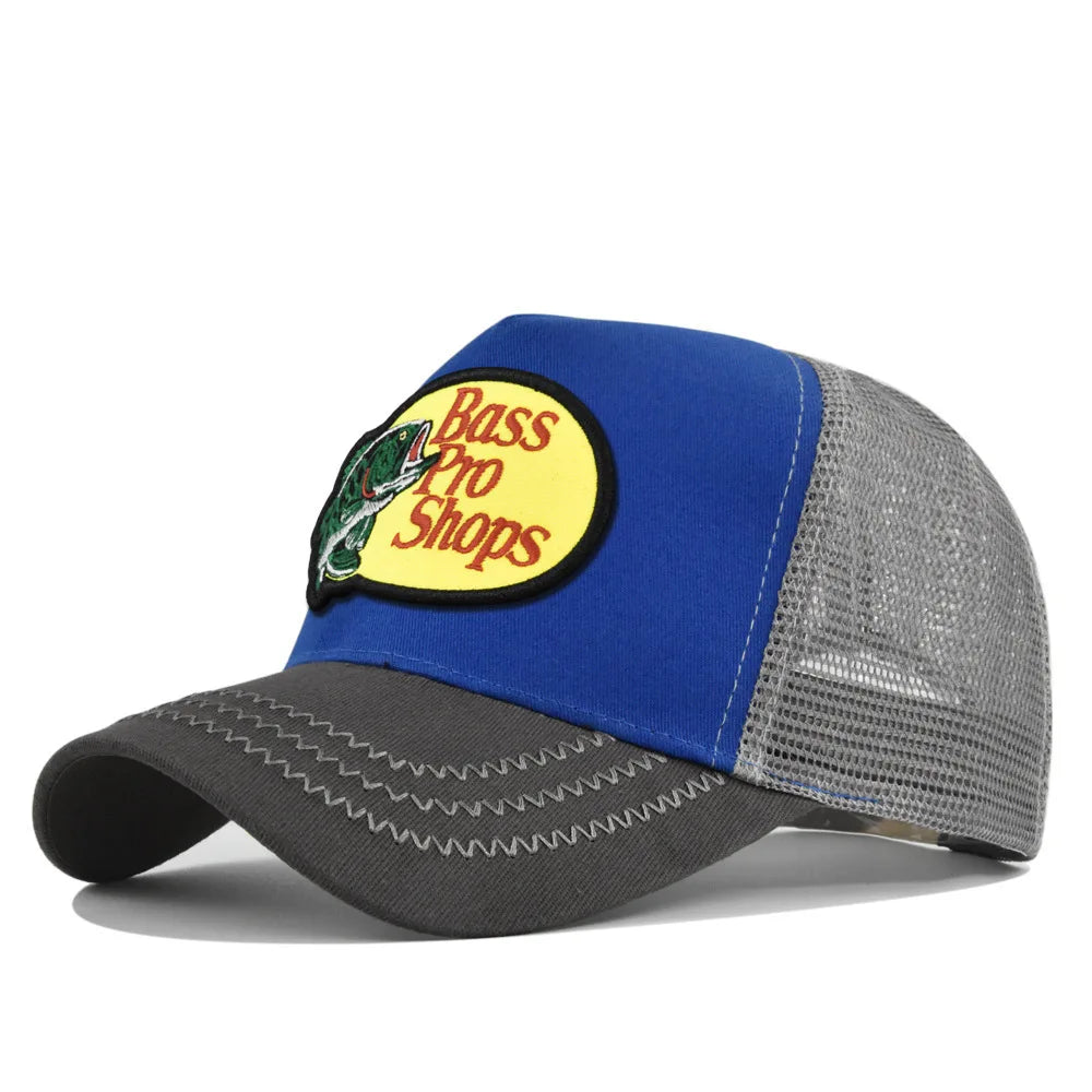 Bass Football Baseball Caps Men and Women