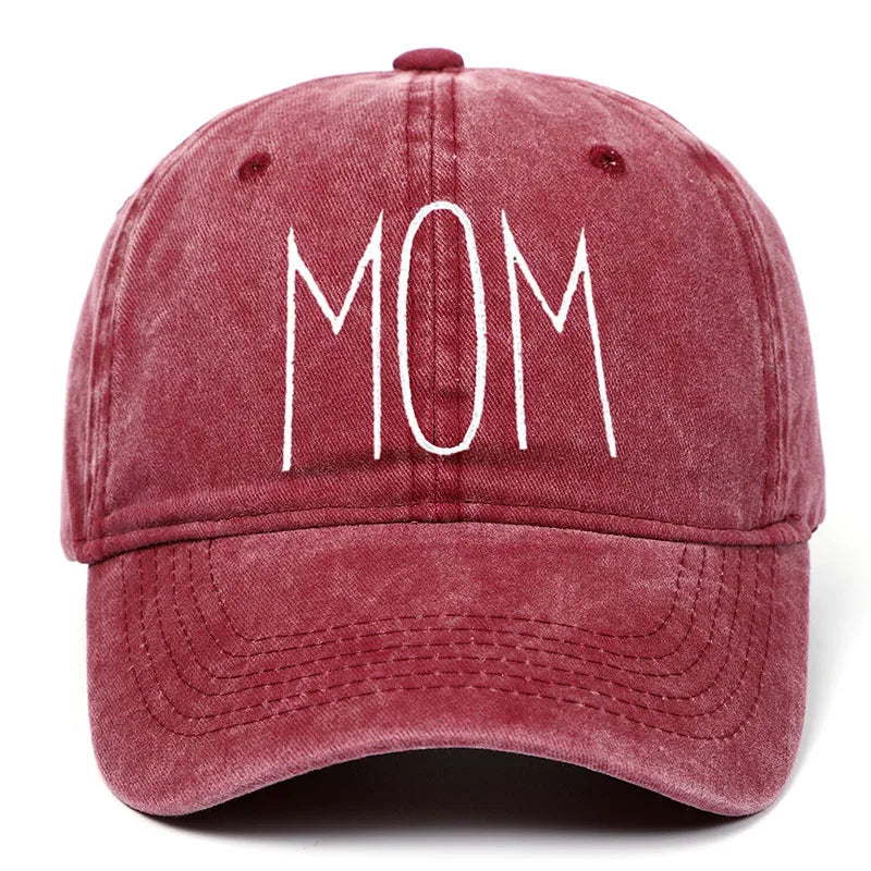 Dad Mom Embroidery Baseball Caps Men Women
