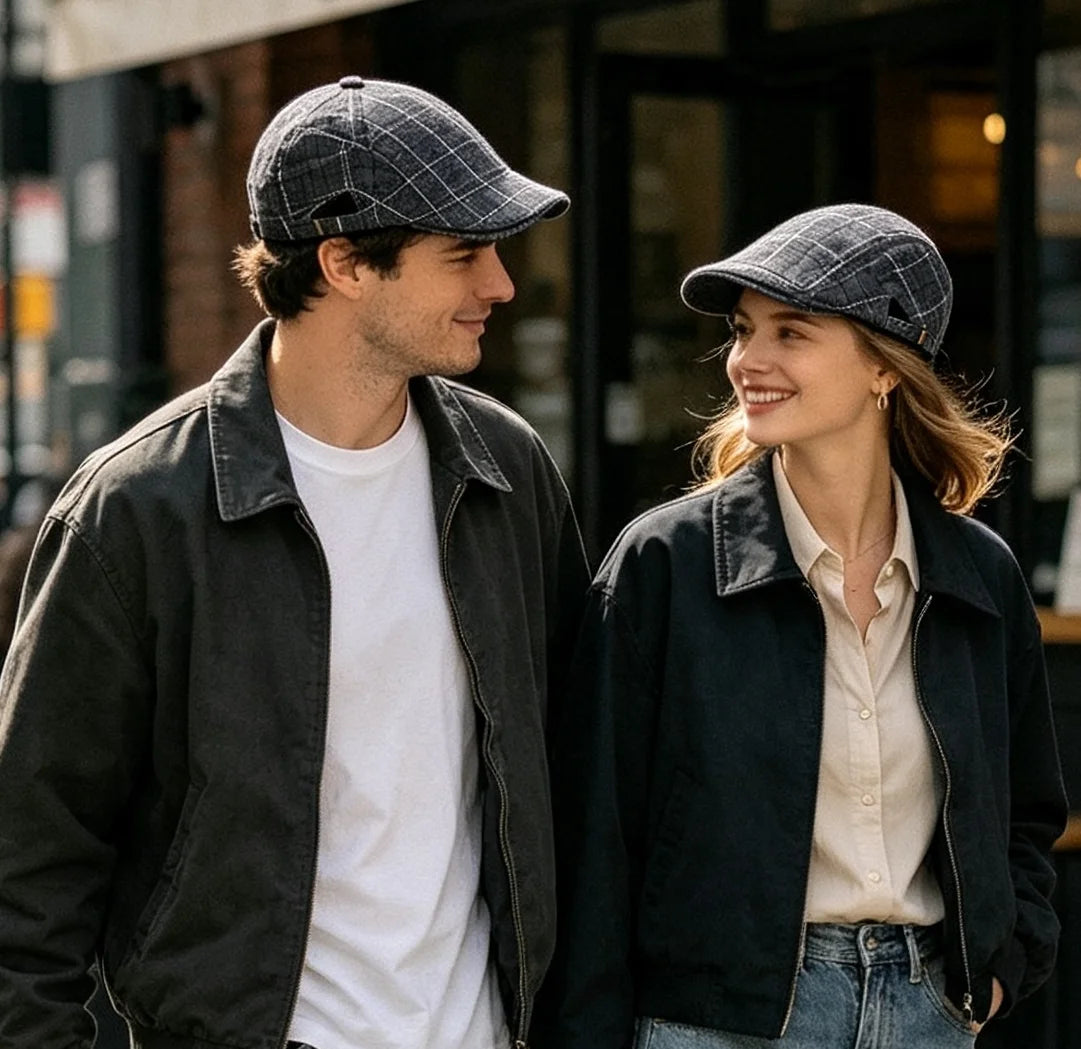 Cotton Berets Men Women Casual Gatsby Ivy Hat