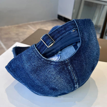 American Retro Washed Denim Baseball Cap