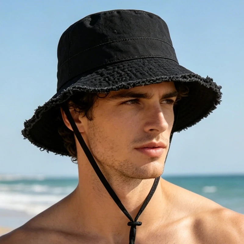 Solid Color Vacation Bucket Caps