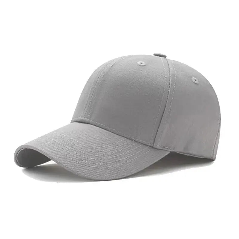 Summer Baseball Cap Pure Cotton Solid Color Cap Fashion Driver Hat Sunshade Four Seasons Hat
