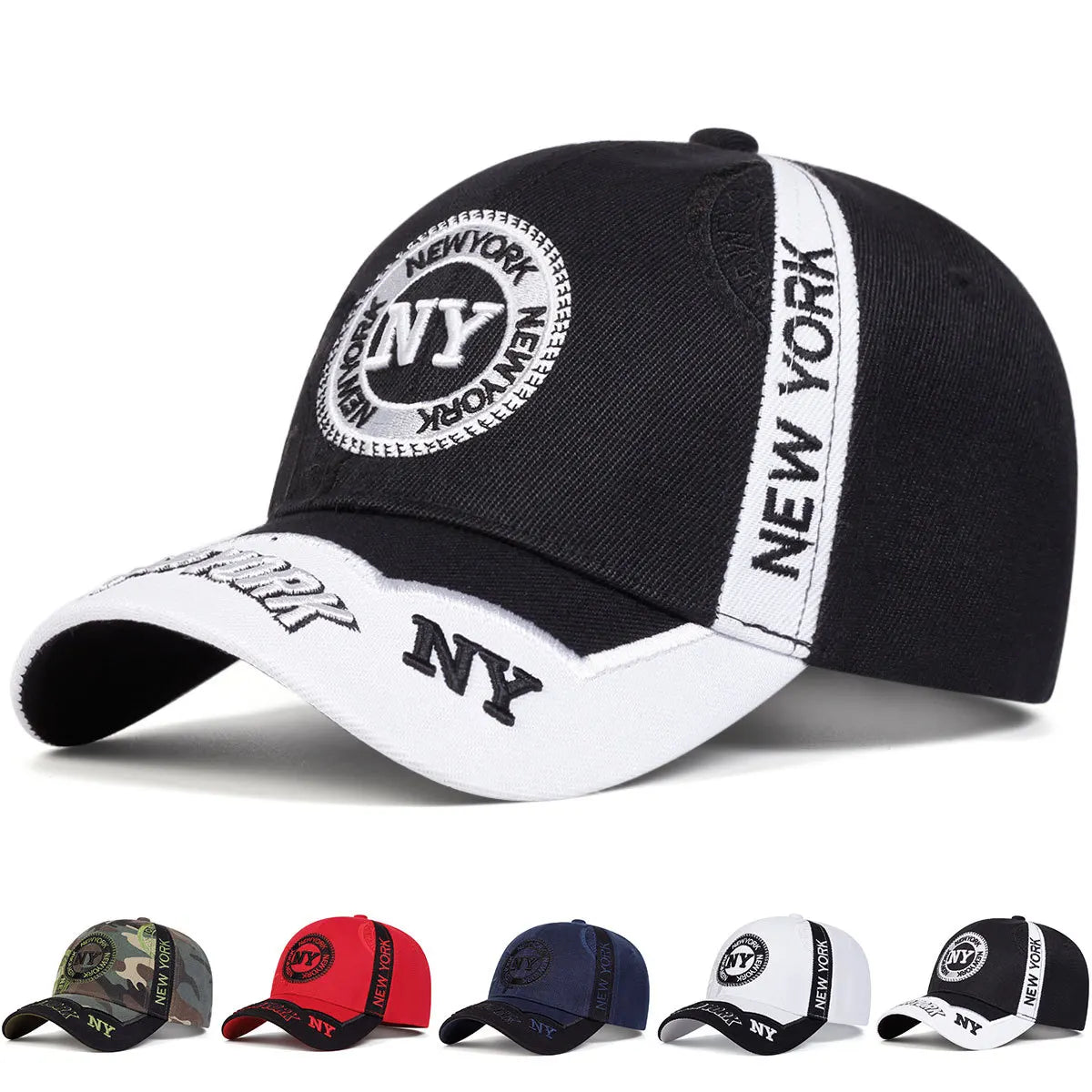 Unisex Letter Embroidery Baseball Caps Outdoor Adjustable Casual Sunscreen Hat
