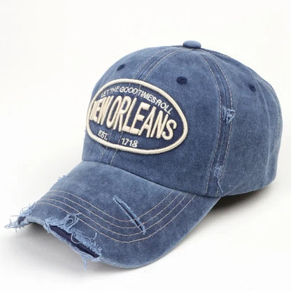 Unisex Washed Cotton Baseball Cap