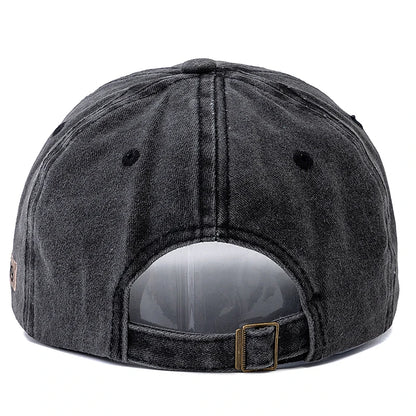 Retro Design Embroidery Classic 1889 Letter Baseball Cap